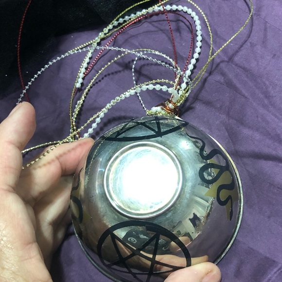 Silver Bowl with Pentagram Design - Picture 6 of 7